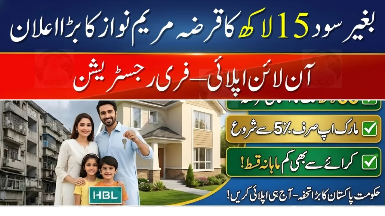 Maryam Nawaz Easy Home Loan 2026: Complete Interest-Free Housing Guide
