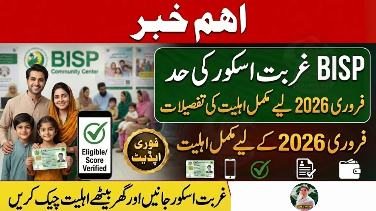BISP 8171 Poverty Score Limit February 2026 – Complete Eligibility Details