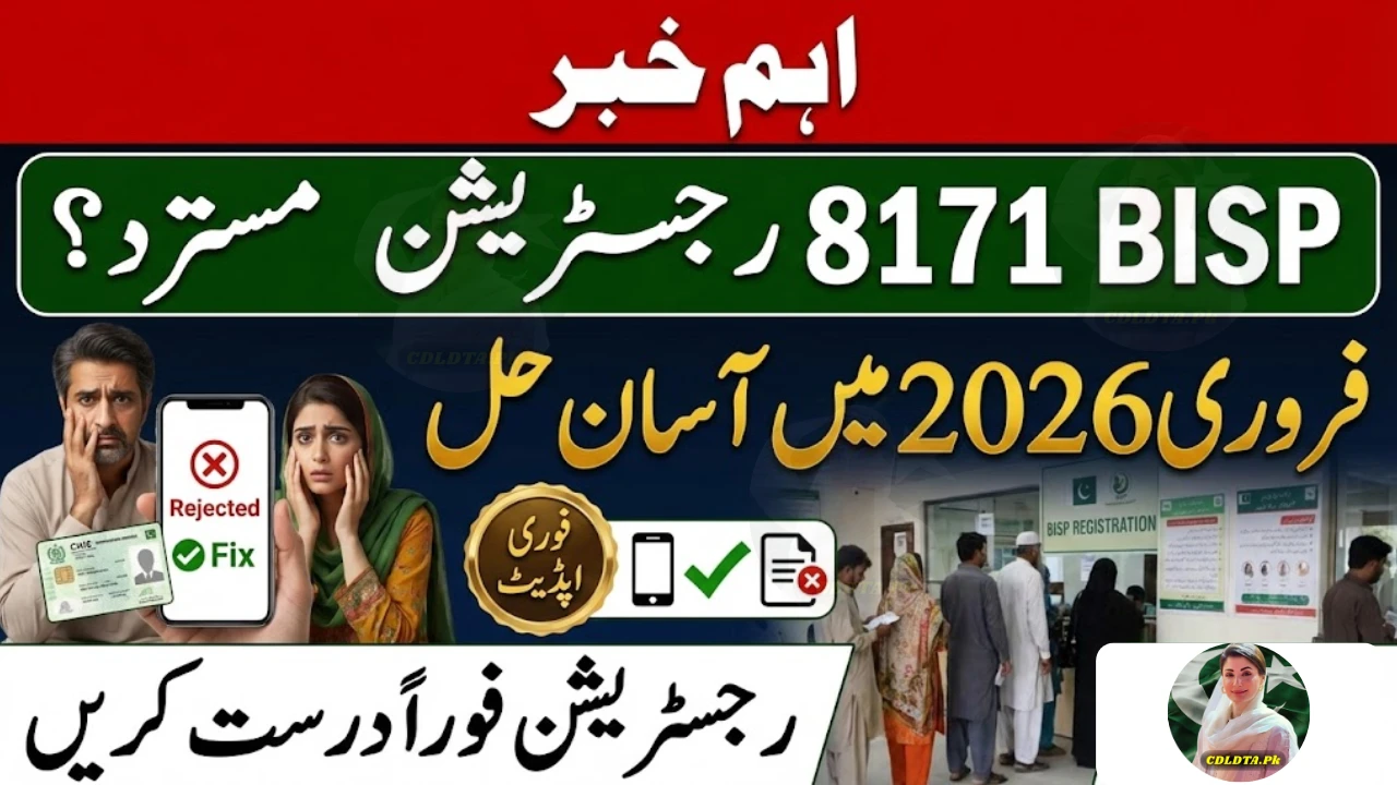 BISP 8171 Registration Rejected? Here’s How to Fix It in February 2026