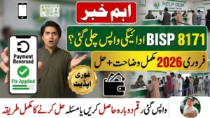 BISP 8171 Payment Reversed Issue February 2026 Explained – Full Fix Guide