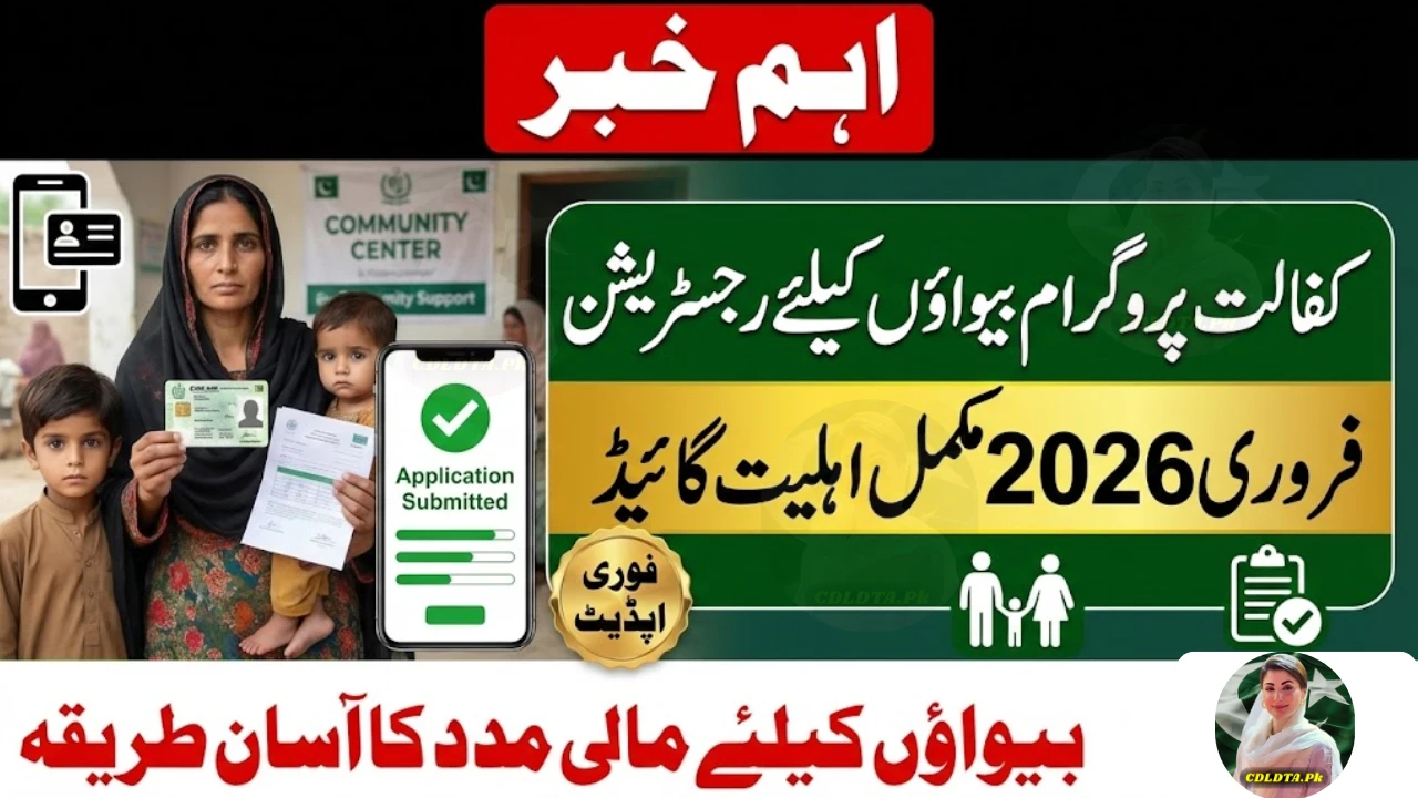 BISP Kafalat Registration for Widows February 2026 – Complete Eligibility & Apply Guide