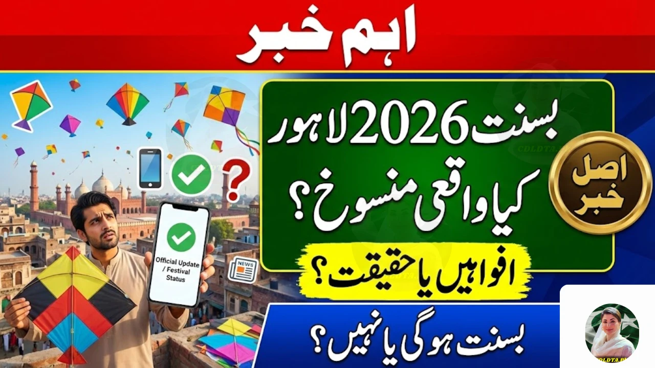 Is Basant 2026 in Lahore Cancelled? Here’s the Official Situation