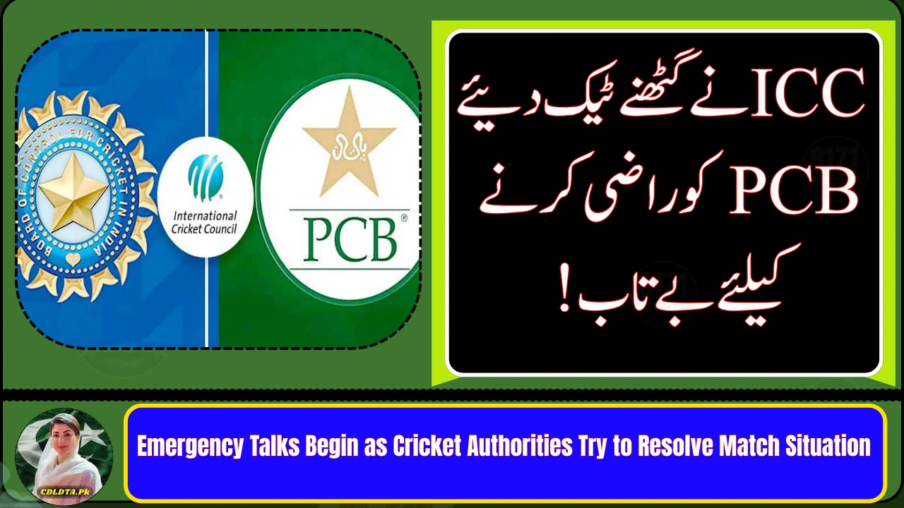 Emergency Talks Begin as Cricket Authorities Try to Resolve Match Situation