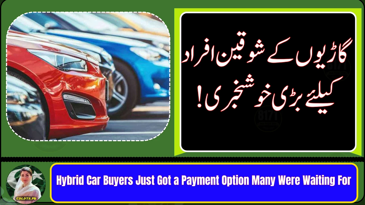Hybrid Car Buyers Just Got a Payment Option Many Were Waiting For