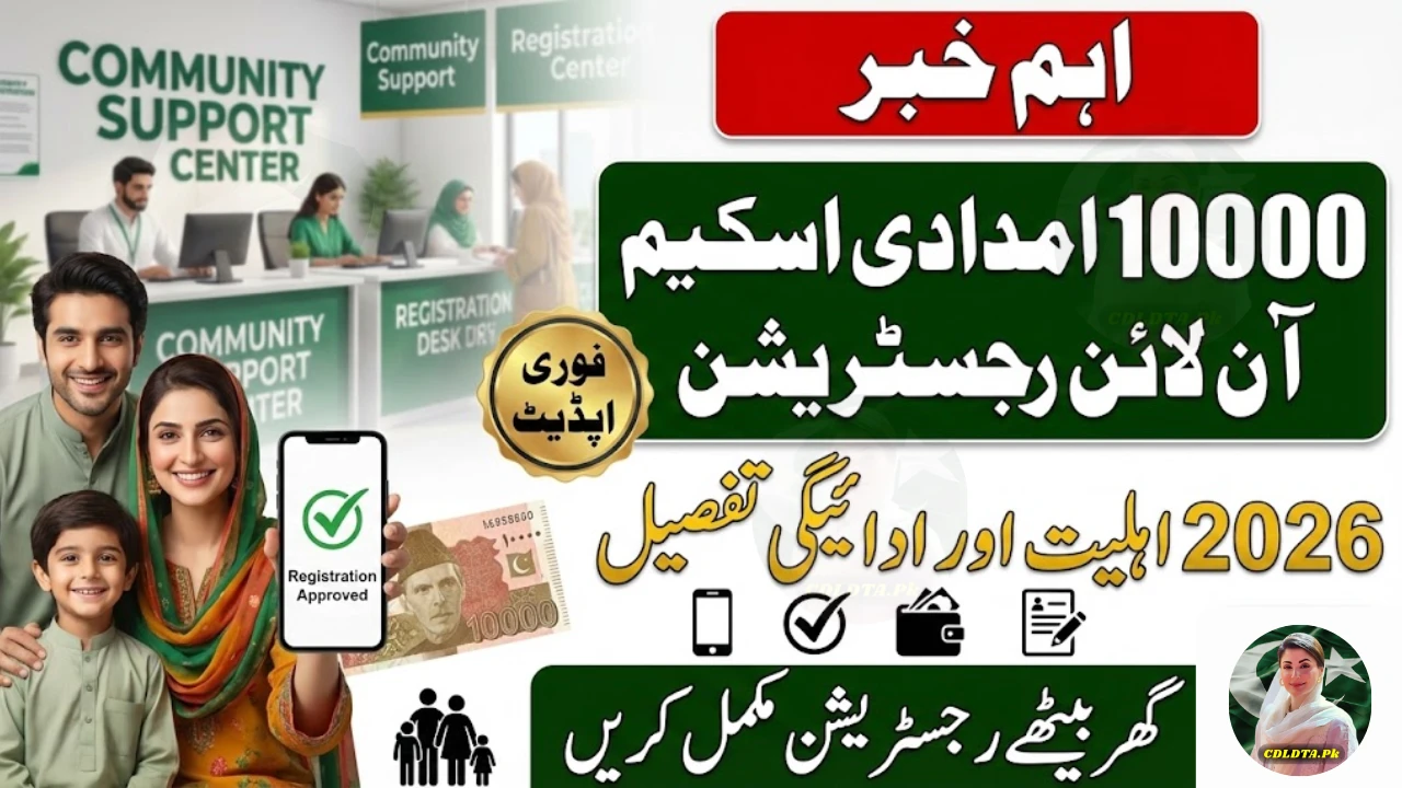 Maryam Nawaz 10000 Scheme 2026 – Online Registration, Eligibility & Payment Details